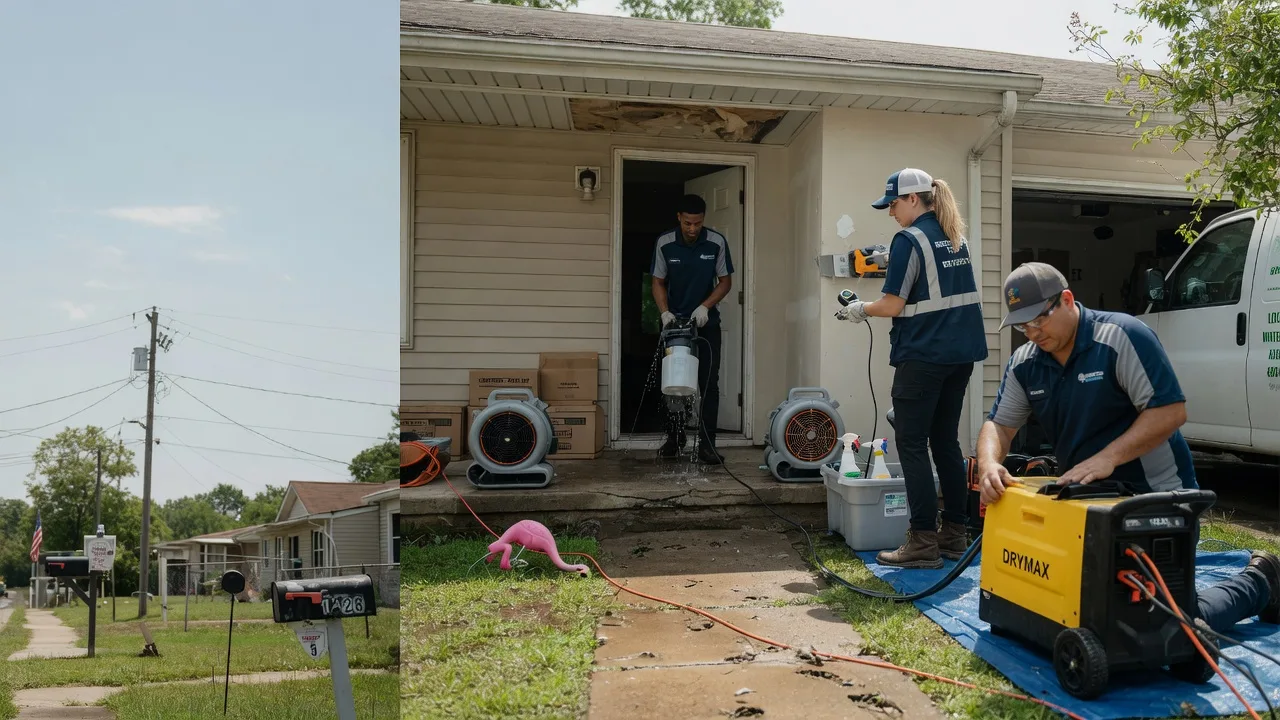 Storm Damage Water Removal in New Edinburg, AR near me